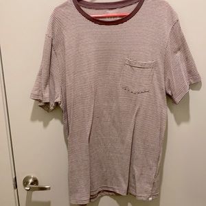 Urban Outfitters Stripped Pocket Tee